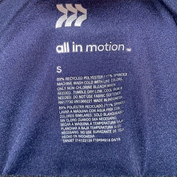 all in motion • athletic zip-front jacket - Picture 6 of 8